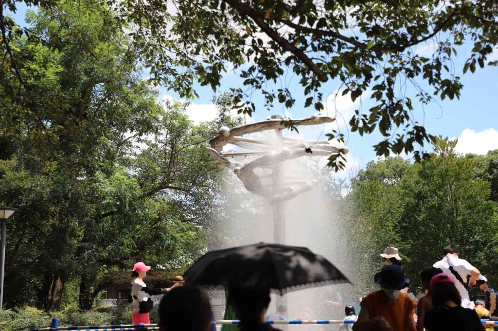 千葉県立青葉の森公園の水の広場