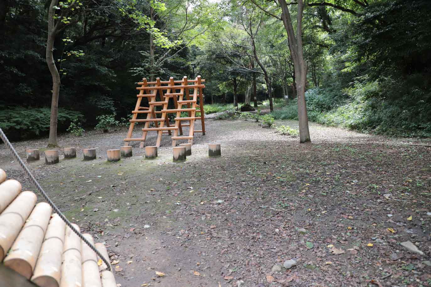 鎌倉中央公園の遊具